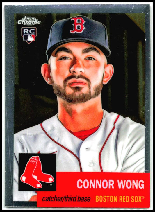 2022 Topps Chrome Platinum Anniversary #31 Connor Wong Rookie Boston Red Sox