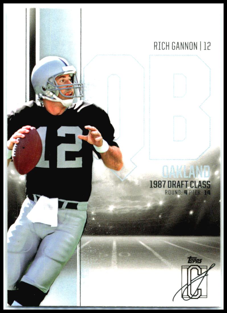 2024 Topps Signature Class #41 Rich Gannon Oakland Raiders