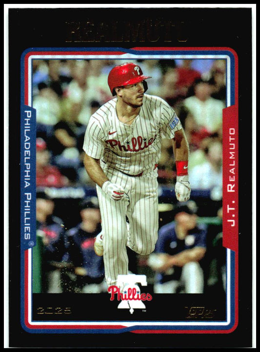 2025 topps archives Black #290 J.T. Realmuto
