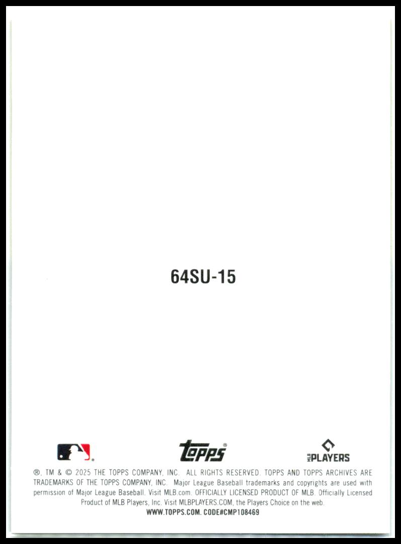 2025 topps archives #64SU-15 Shohei Ohtani