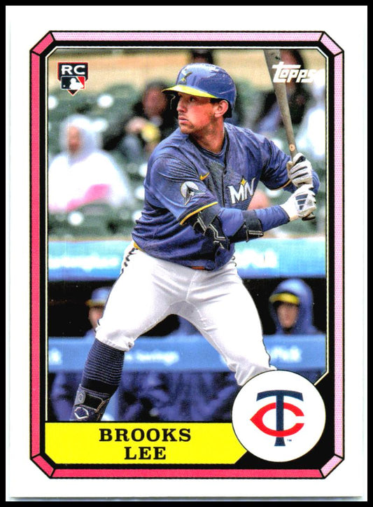 2025 topps archives #87BB-5 Brooks Lee Rookie