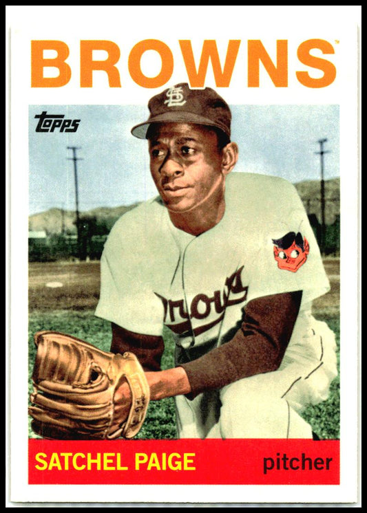 2025 topps archives #62 Satchel Paige