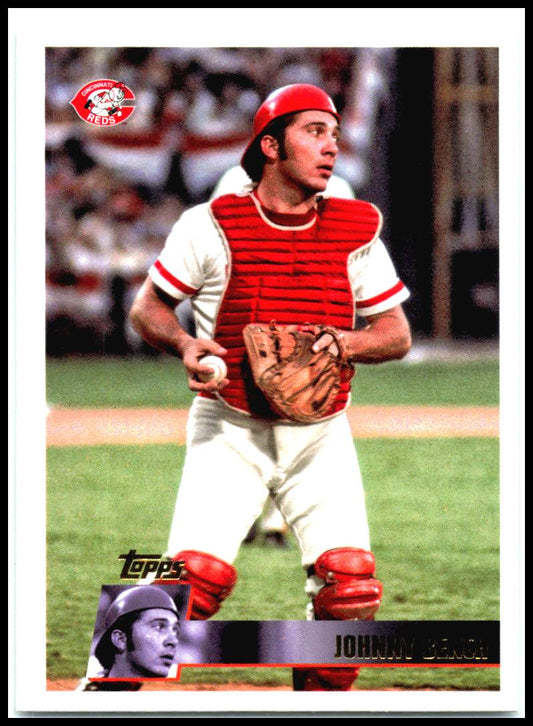 2025 topps archives #102 Johnny Bench