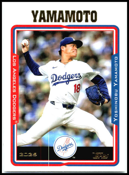 2025 topps archives #283 Yoshinobu Yamamoto