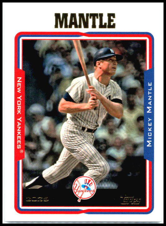 2025 topps archives #252 Mickey Mantle
