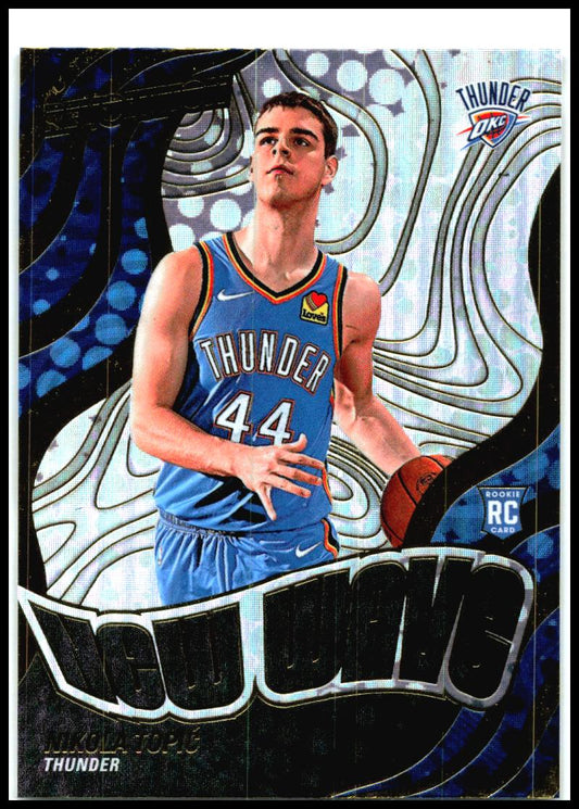 2024-25 Panini Revolution New Wave #22 Nikola Topic Oklahoma City Thunder