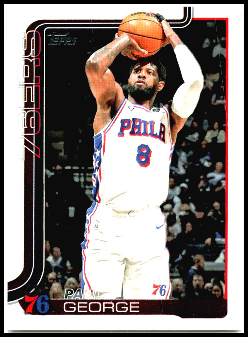 2025-26 Topps #23 Paul George Philadelphia 76ers