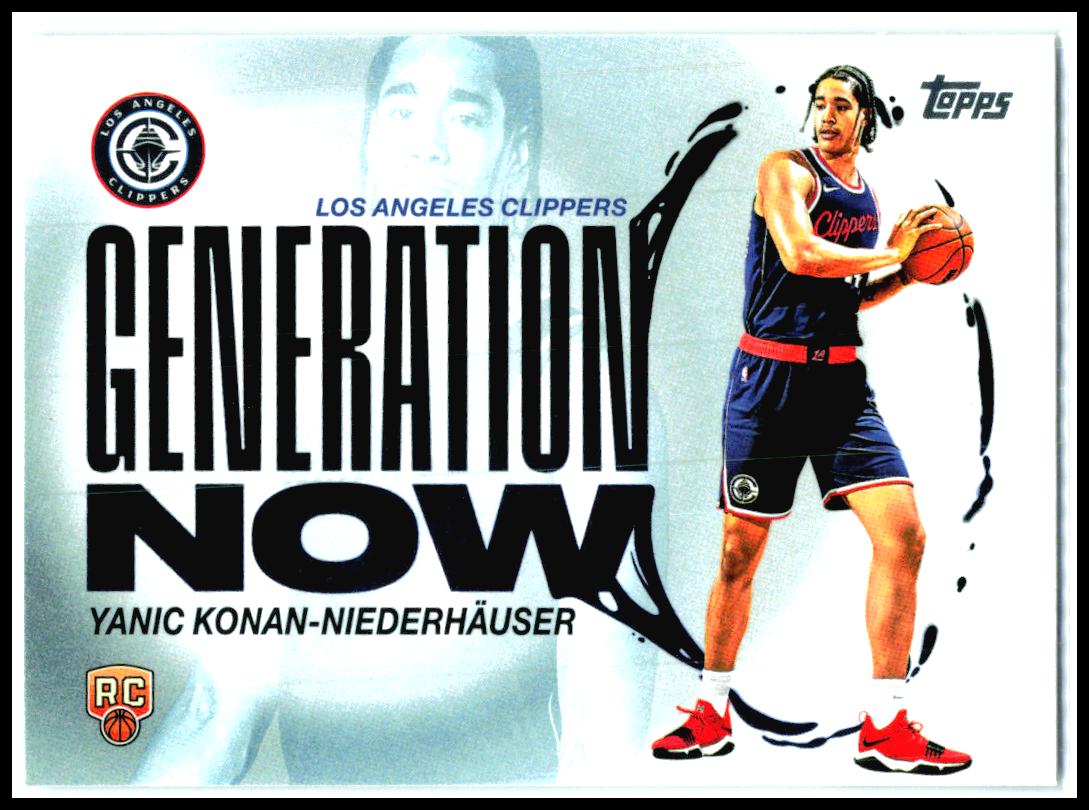 2025-26 Topps Generation Now #GN-30 Yanic Konan-Niederhäuser Clippers