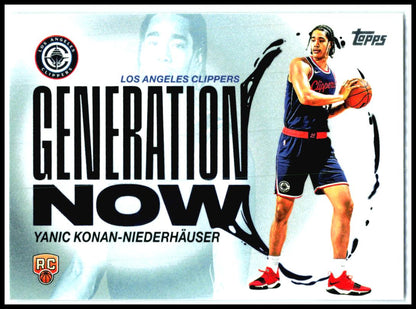 2025-26 Topps Generation Now #GN-30 Yanic Konan-Niederhäuser Clippers