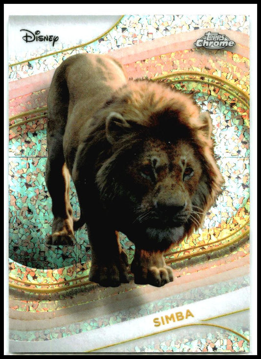 2025 Topps Chrome Disney Mini-Diamonds #195 Simba