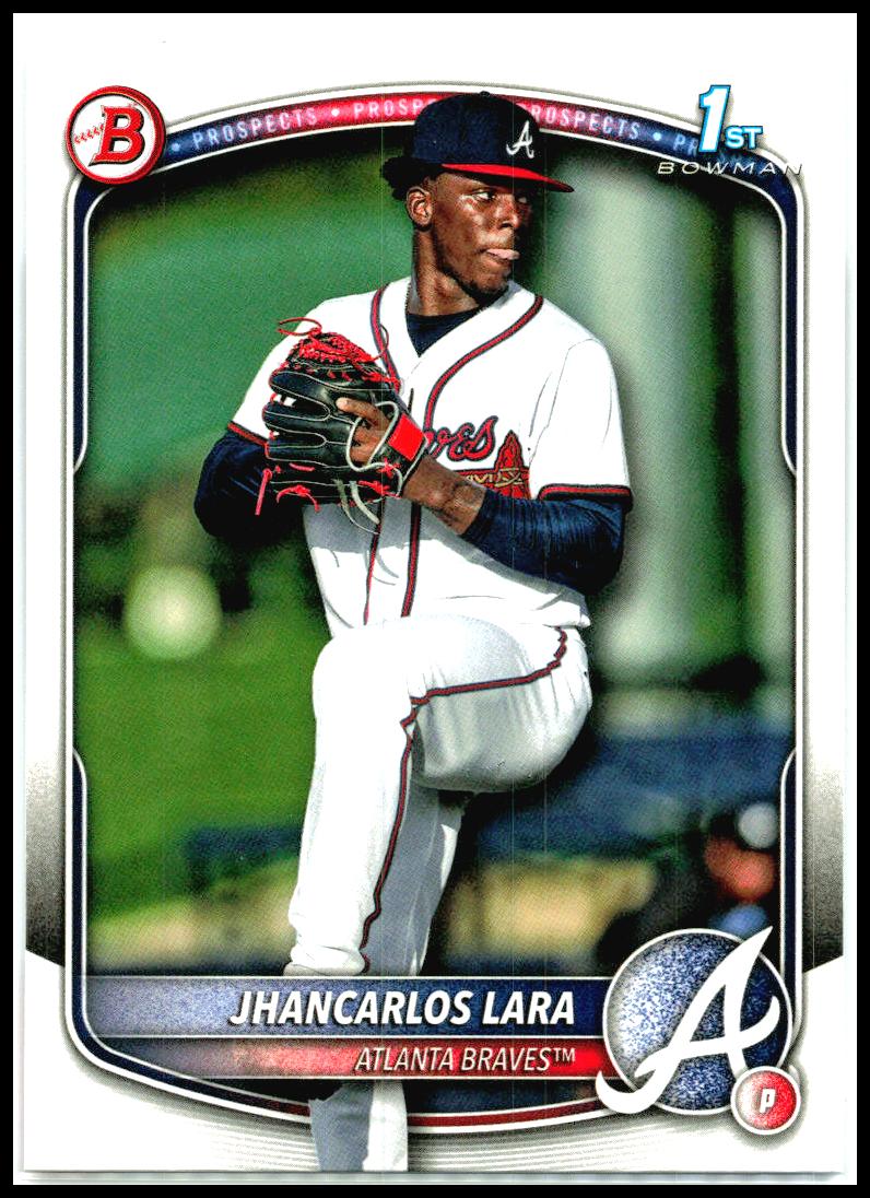 2025 Bowman #BP-126 Jhancarlos Lara Atlanta Braves