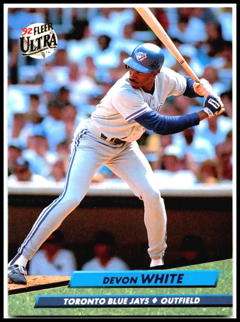 1992 Ultra #155 Devon White Toronto Blue Jays