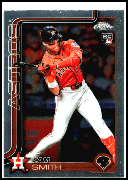 2025 Topps Chrome Update #USC145 Cam Smith Rookie Houston Astros