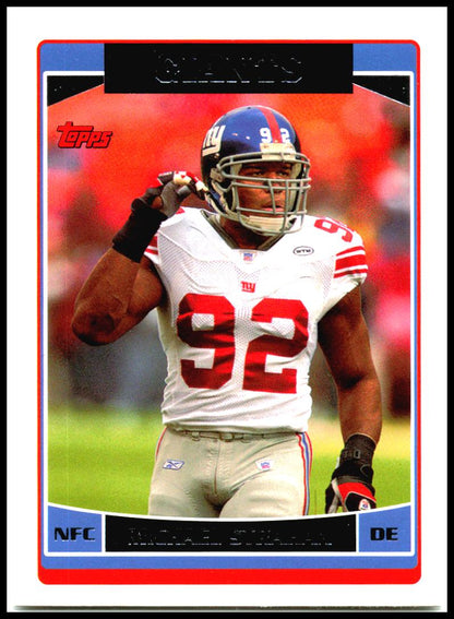 2006 Topps #274 Michael Strahan New York Giants