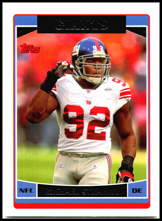 2006 Topps #274 Michael Strahan New York Giants