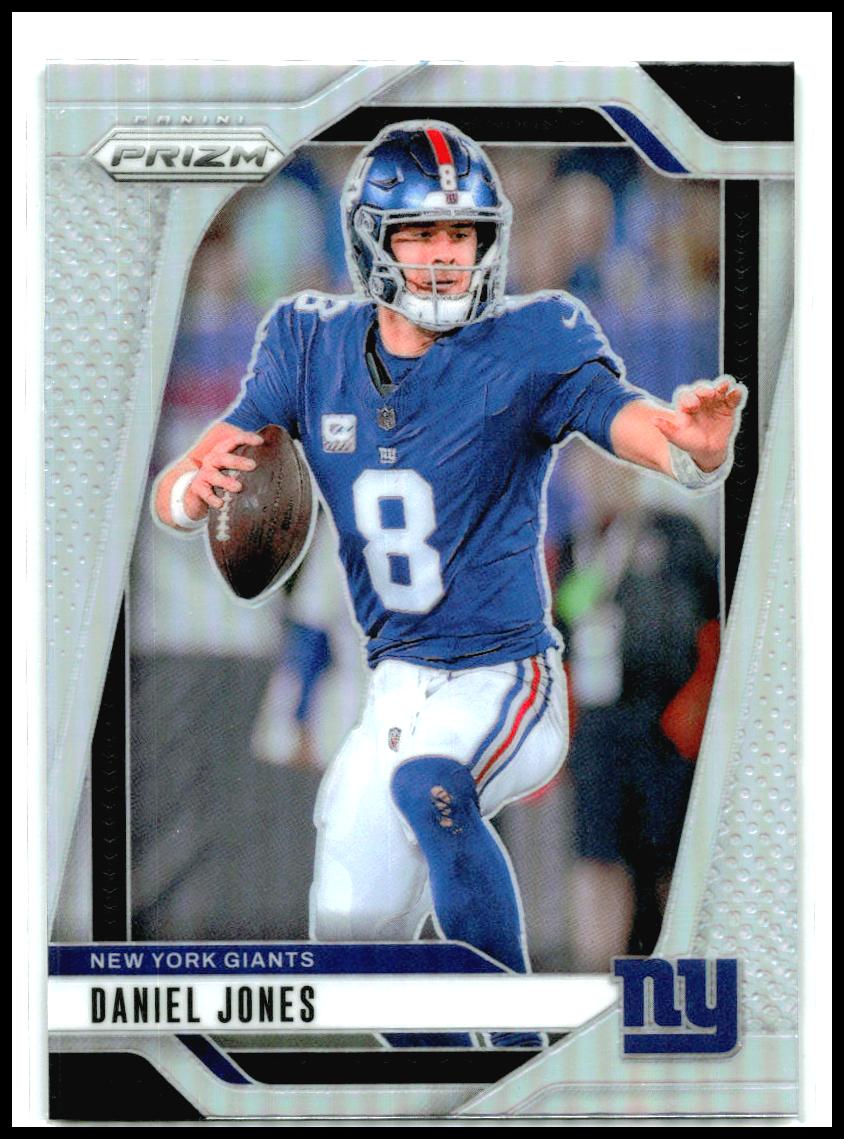 2024 Panini Prizm Silver #212 Daniel Jones New York Giants