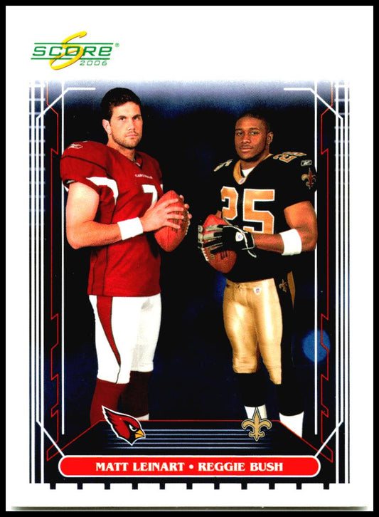 2006 Score #328 Matt Leinart / Reggie Bush SN750