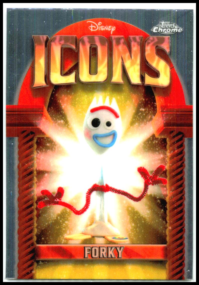 2025 Topps Chrome Disney Disney Icons #DI-26 Forky