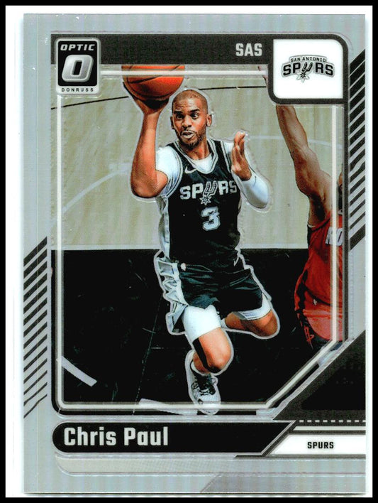 2024-25 Donruss Optic Holo #134 Chris Paul San Antonio Spurs