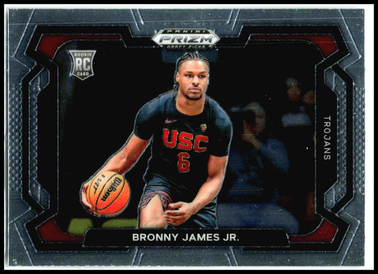2024 Panini Prizm Draft Picks #86b Bronny James Jr. USC Trojans