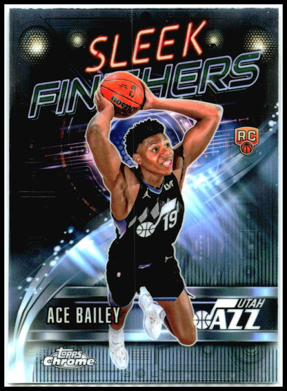 2025-26 Topps Chrome sleek finishers #SF-25 Ace Bailey