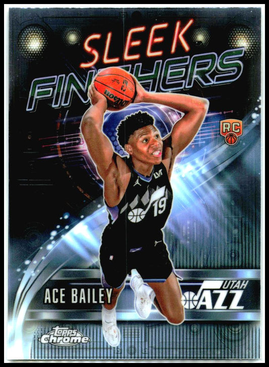 2025-26 Topps Chrome sleek finishers #SF-25 Ace Bailey