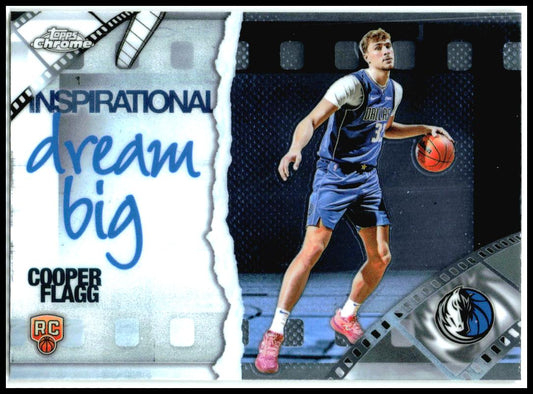 2025-26 Topps Chrome inspirational Dream Big #IP-8 Cooper Flagg