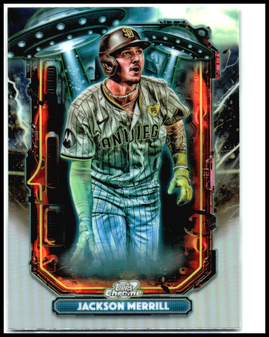 2025 Topps Chrome Cosmic Extraterrestrial Talent #ET-21 Jackson Merrill Padres