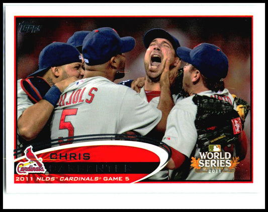 2012 Topps Blue #264 Chris Carpenter St. Louis Cardinals