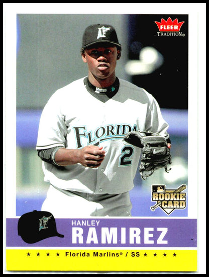 2006 Fleer Tradition #98 Hanley Ramirez Florida Marlins
