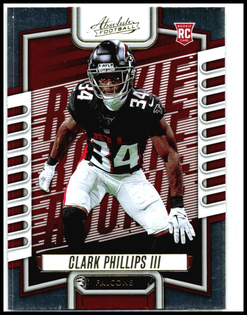 2023 Panini Absolute #195 Clark Phillips III Atlanta Falcons