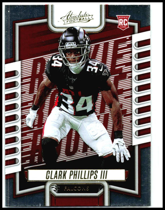 2023 Panini Absolute #195 Clark Phillips III Atlanta Falcons