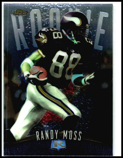 1998 Finest No-Protectors #135 Randy Moss Rookie Minnesota Vikings