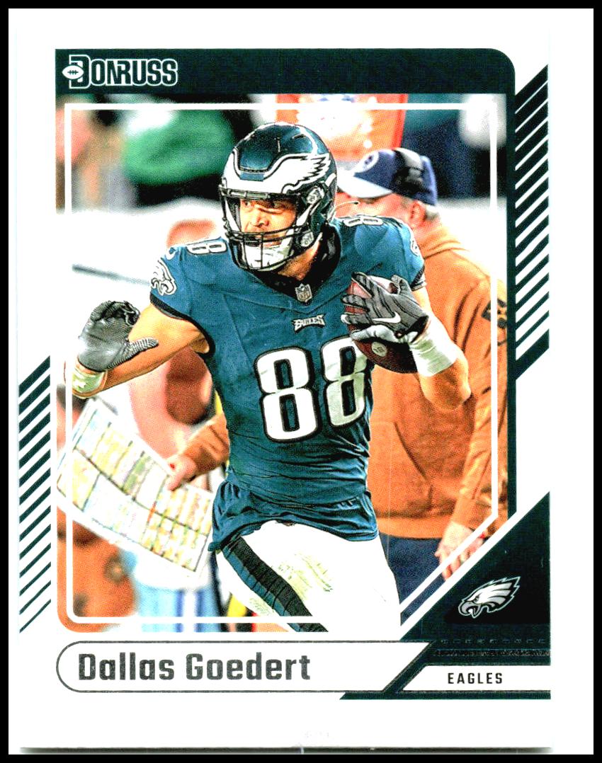 2024 Donruss #12 Dallas Goedert Philadelphia Eagles