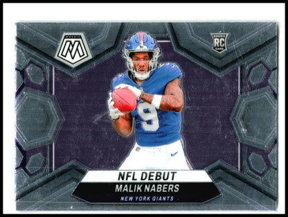 2024 Panini Mosaic #284 Malik Nabers New York Giants