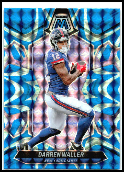 2024 Panini Mosaic Mosaic Reactive Blue #166 Darren Waller New York Giants