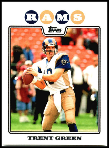 2008 Topps Gold Foil #46 Trent Green St. Louis Rams