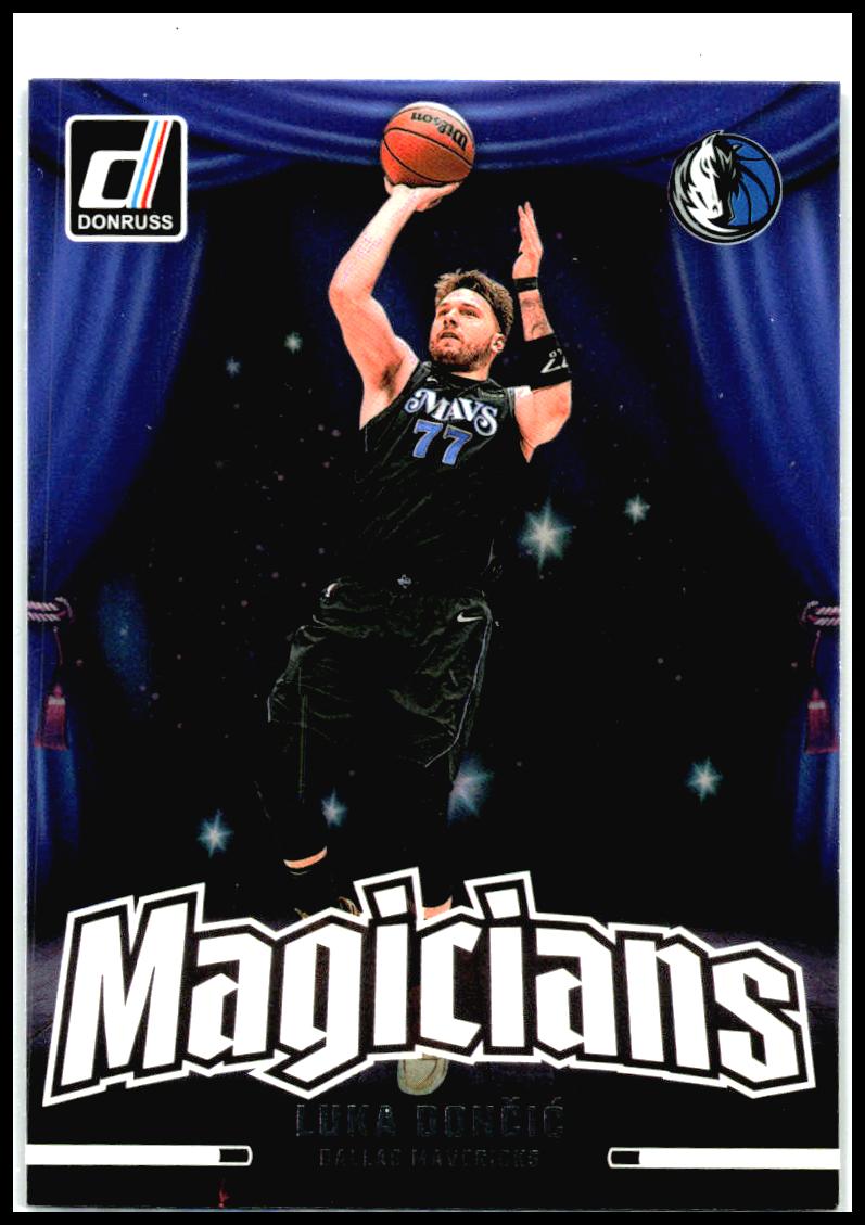 2024-25 Donruss Magicians #8 Luka Doncic Dallas Mavericks
