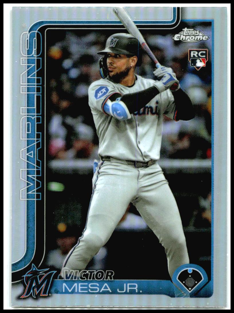 2025 Topps Update Rainbow Foil #US220 Victor MESA JR. Rookie Miami Marlins