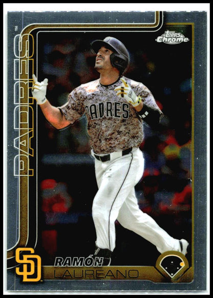 2025 Topps Chrome Update Refractors #USC144 Ramón Laureano San Diego Padres