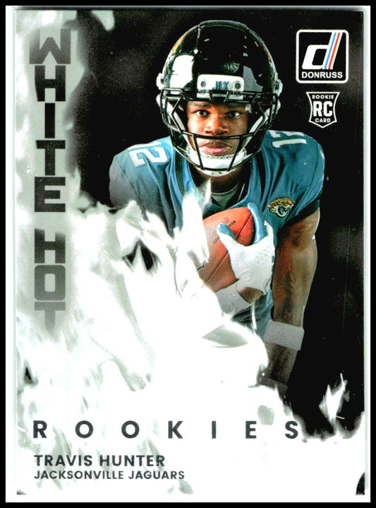 2025 Donruss White Hot #WHR-TVH Travis Hunter Rookie