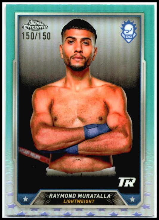 2024 Topps Chrome Aqua Refractor #27 Raymond Muratalla #/150
