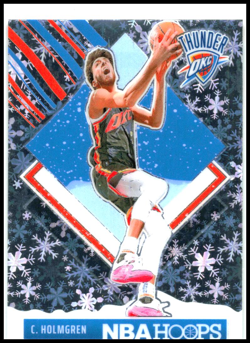 2024-25 Hoops Winter Prizms Premium #289 Chet Holmgren Oklahoma City Thunder