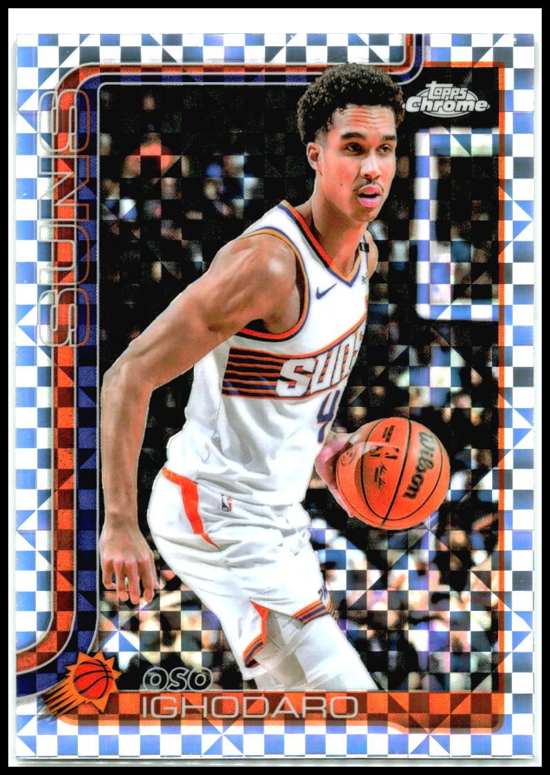2025-26 Topps Chrome X-Fractors #109 Oso Ighodaro Phoenix Suns