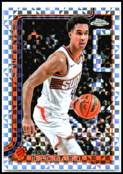 2025-26 Topps Chrome X-Fractors #109 Oso Ighodaro Phoenix Suns