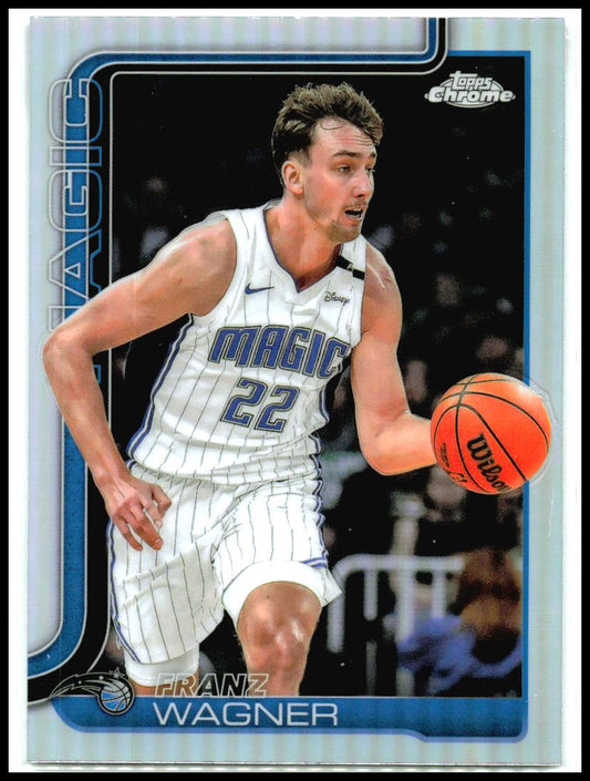 2025-26 Topps Chrome Refractors #116 Franz Wagner Orlando Magic