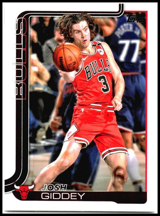 2025-26 Topps #35 Josh Giddey Chicago Bulls