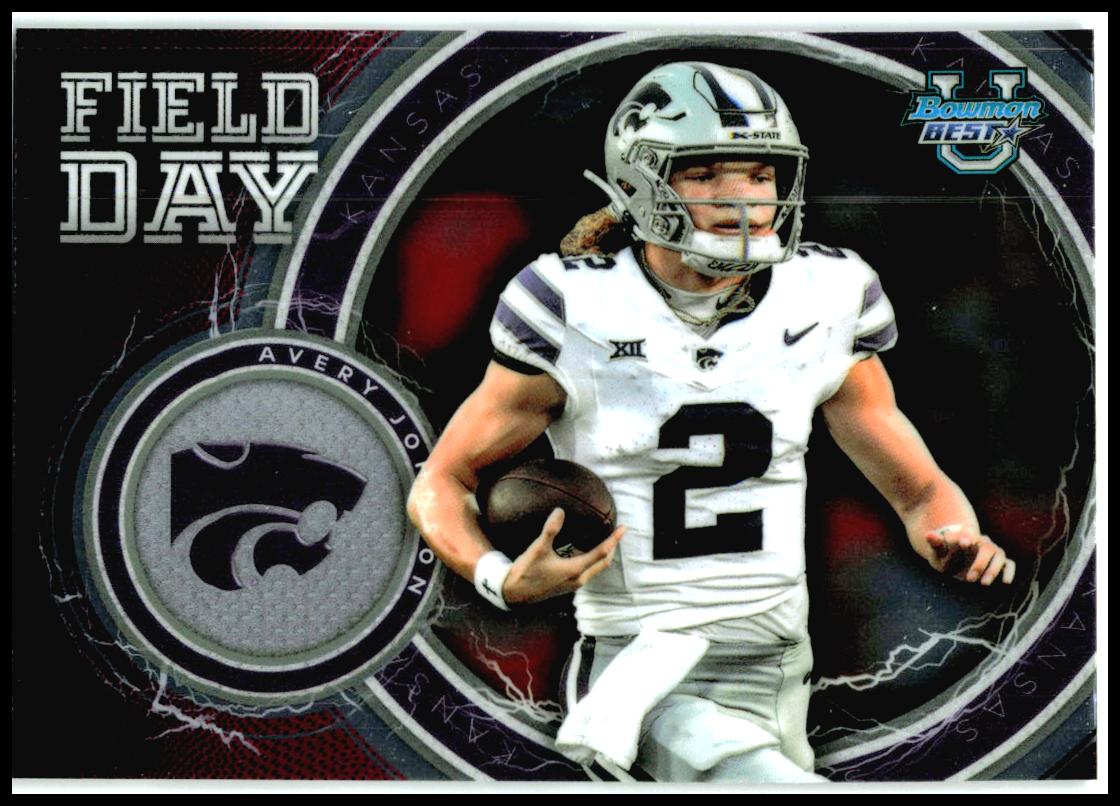 2025 Bowman University Best Field Day #FD-4 Avery Johnson Kansas State Wildcats