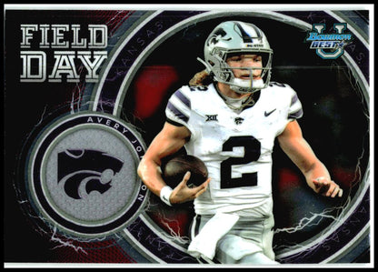 2025 Bowman University Best Field Day #FD-4 Avery Johnson Kansas State Wildcats