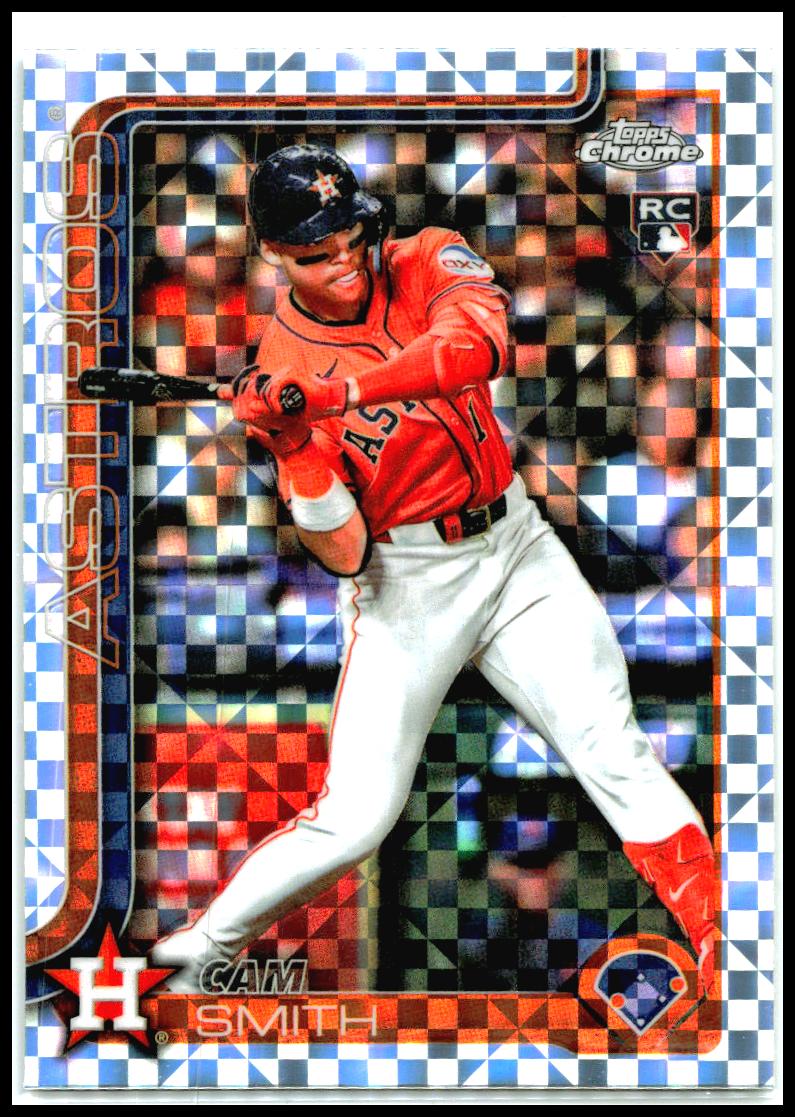 2025 Topps Update X-Fractor #USC145 Cam Smith Rookie Houston Astros